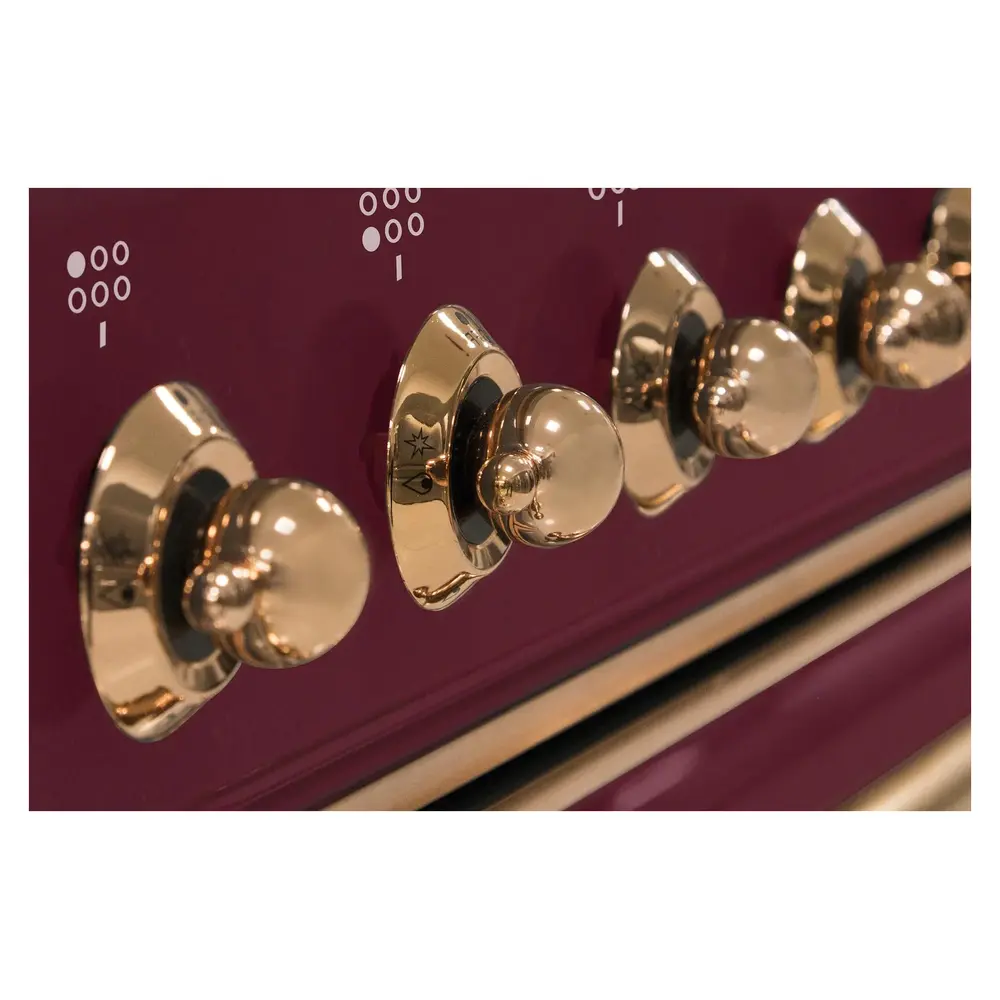 ILVE_UM09FDNS3BUP_Majestic_II_36"_Dual_Fuel_Range_knobs