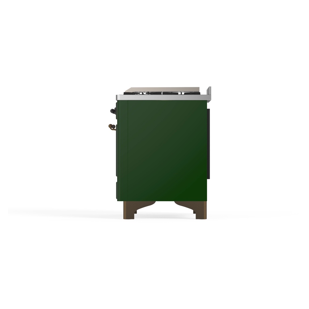 ILVE_UM09FDNS3EGBLP_Majestic_II_36"_Dual_Fuel_Range_Right_Angle