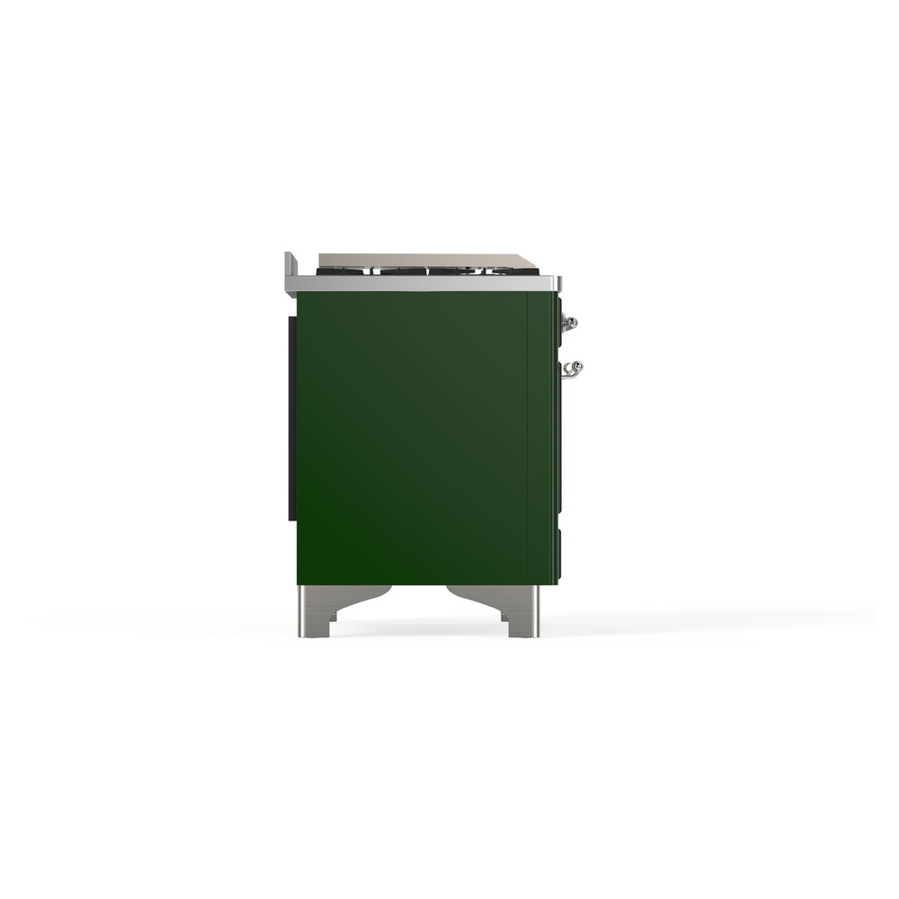 ILVE_UM09FDNS3EGC_Majestic_II_36_Dual_Fuel_Range_Left_Angle