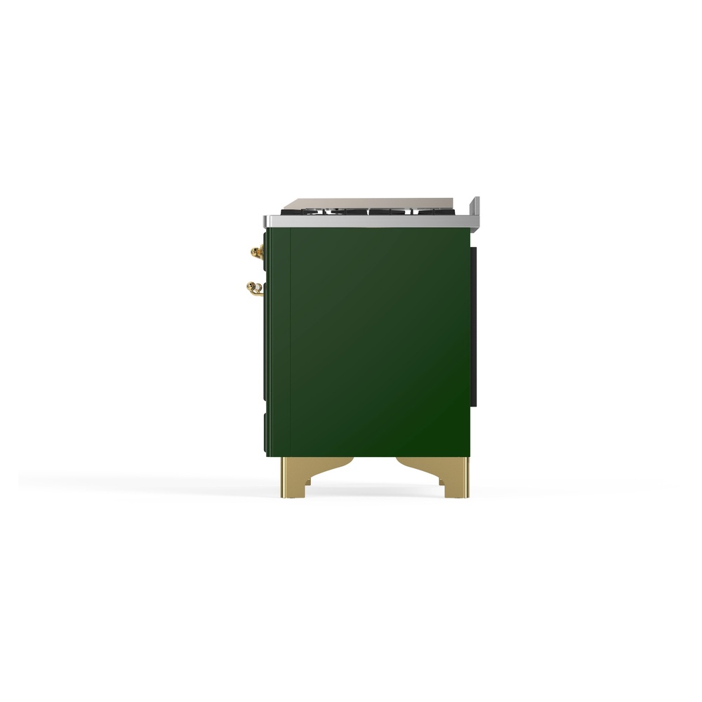 ILVE_UM09FDNS3EGG_Majestic_II_36"_Dual_Fuel_Range_Right_Angle