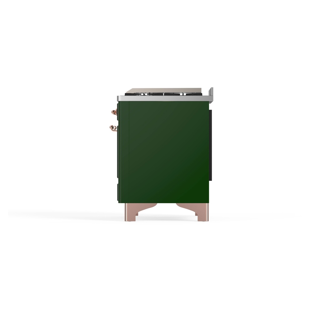 ILVE_UM09FDNS3EGPLP_Majestic_II_36"_Dual_Fuel_Range_Right_Angle