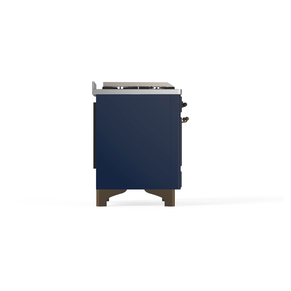ILVE_UM09FDNS3MBB_Majestic_II_36_Dual_Fuel_Range_Left_Angle