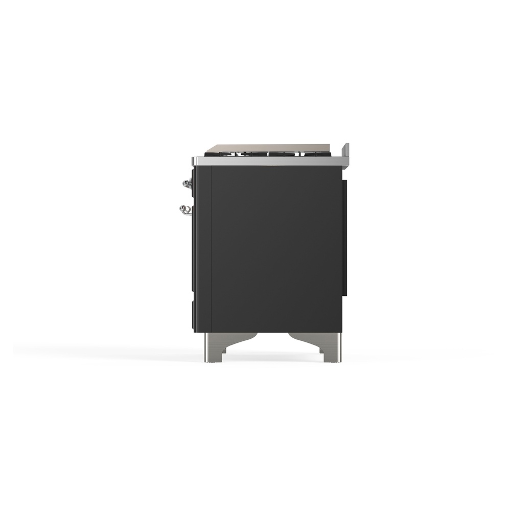 ILVE_UM09FDNS3MGC_Majestic_II_36"_Dual_Fuel_Range_Right_Angle