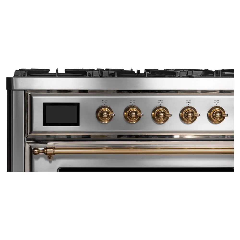 ILVE_UM09FDNS3SSP_Majestic_II_36"_Dual_Fuel_Range_controls