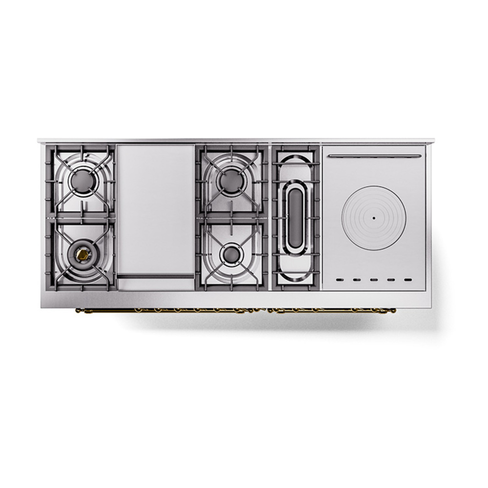 ILVE_UN60FSQNMPEGG_Nostalgie_II_60"_Dual_Fuel_Range_top_view