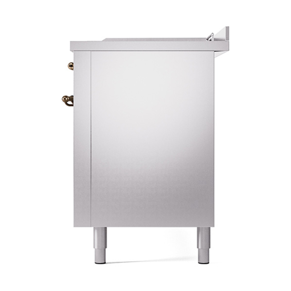 ILVE UN60F Nostalgie II Noblesse 60" Dual Fuel Range ILVE_UN60FSQNMPSSB_Nostalgie_II_Right_Angle