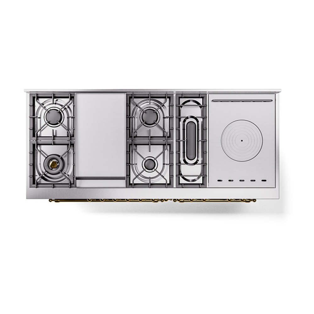 ILVE_UN60FSQNMPSSGLP_Nostalgie_II_60"_Dual_Fuel_Range_top_view