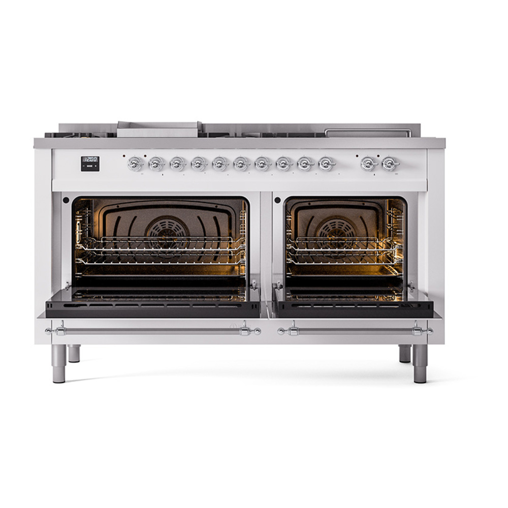 ILVE_UN60FSQNMPWHC_Nostalgie_II_60"_Dual_Fuel_Range_oven_door_opened