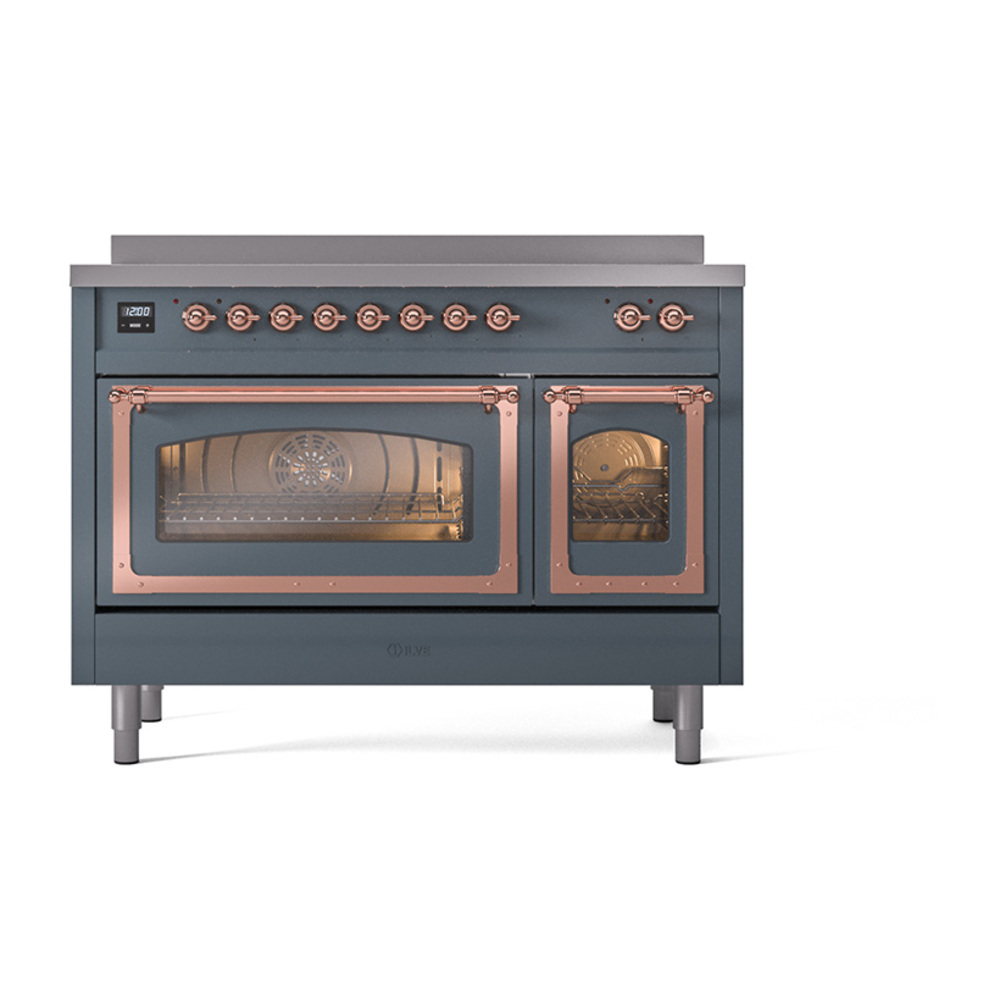 ILVE_UNI486NMPBGP_Nostalgie_II_48"_Induction_Range_front_view