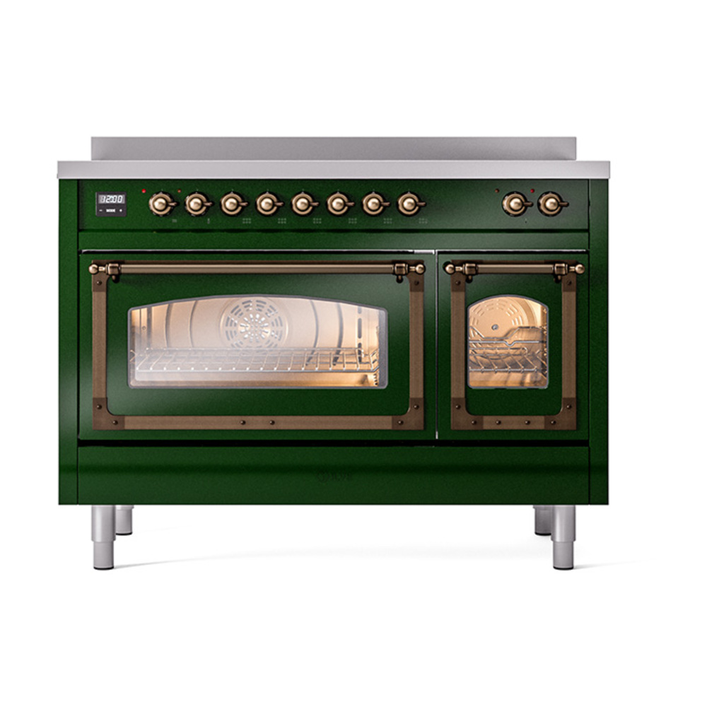 ILVE_UNI486NMPEGB_Nostalgie_II_48"_Induction_Range_front_view