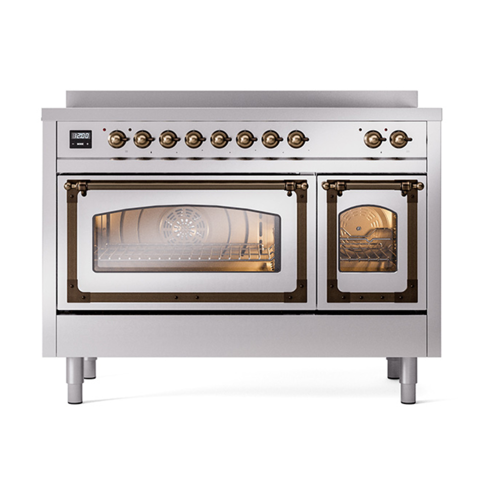 ILVE_UNI486NMPSSB_Nostalgie_II_48"_Induction_Range_front_view