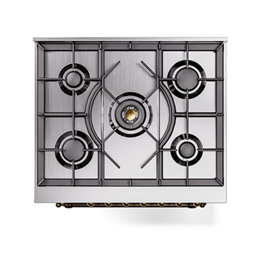 ILVE_UP30NMPAWB_Nostalgie_II_30"_Dual_Fuel_Range_top_view