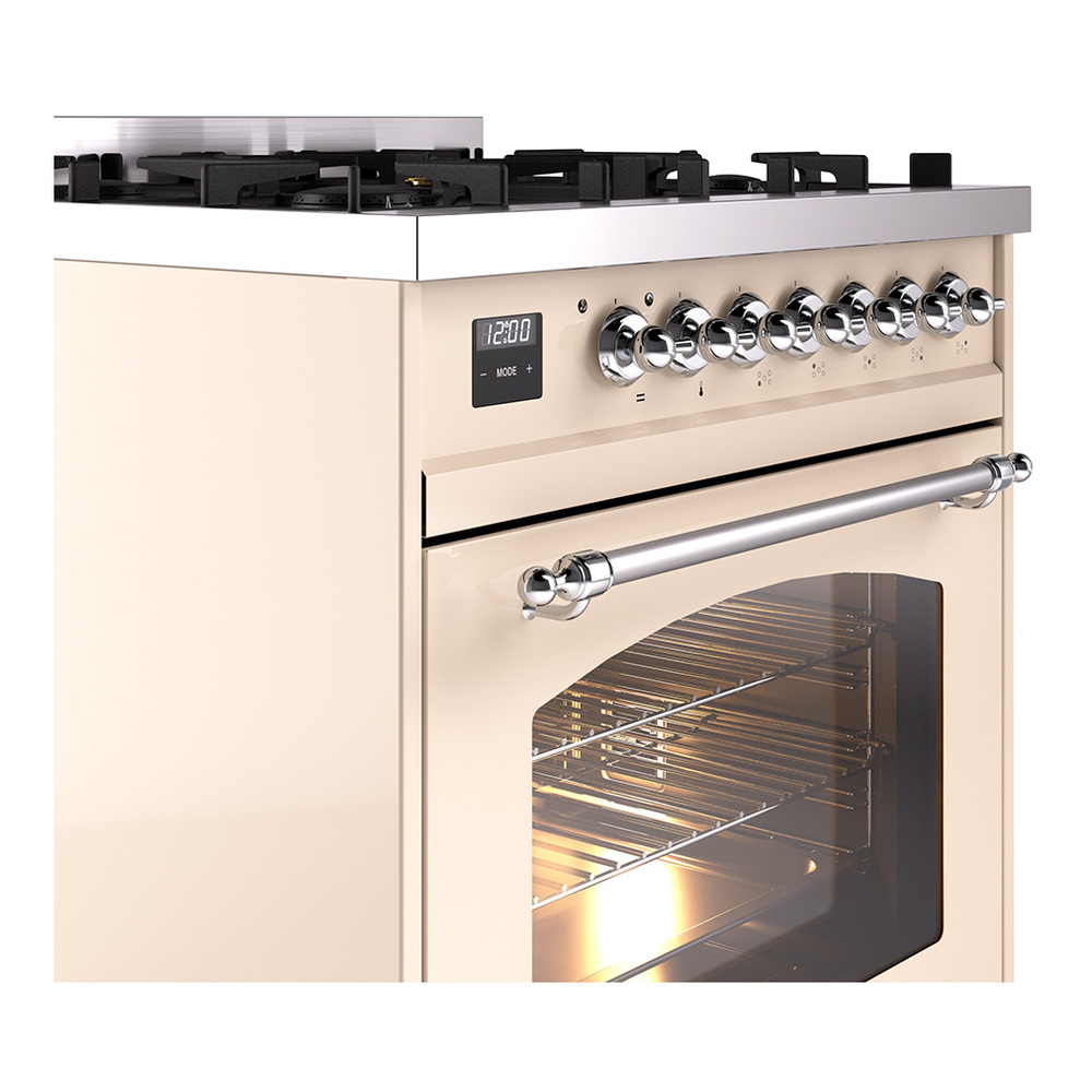 ILVE_UP30NMPAWCLP_Nostalgie_II_30"_Dual_Fuel_Range_details