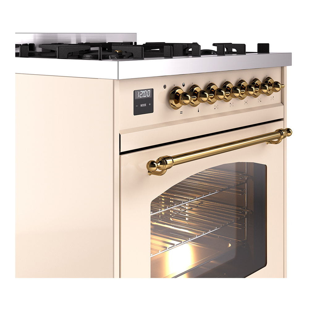 ILVE_UP30NMPAWG_Nostalgie_II_30"_Dual_Fuel_Range_details