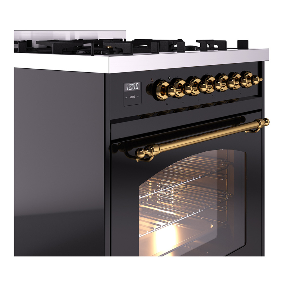 ILVE_UP30NMPBKGLP_Nostalgie_II_30"_Dual_Fuel_Range_details