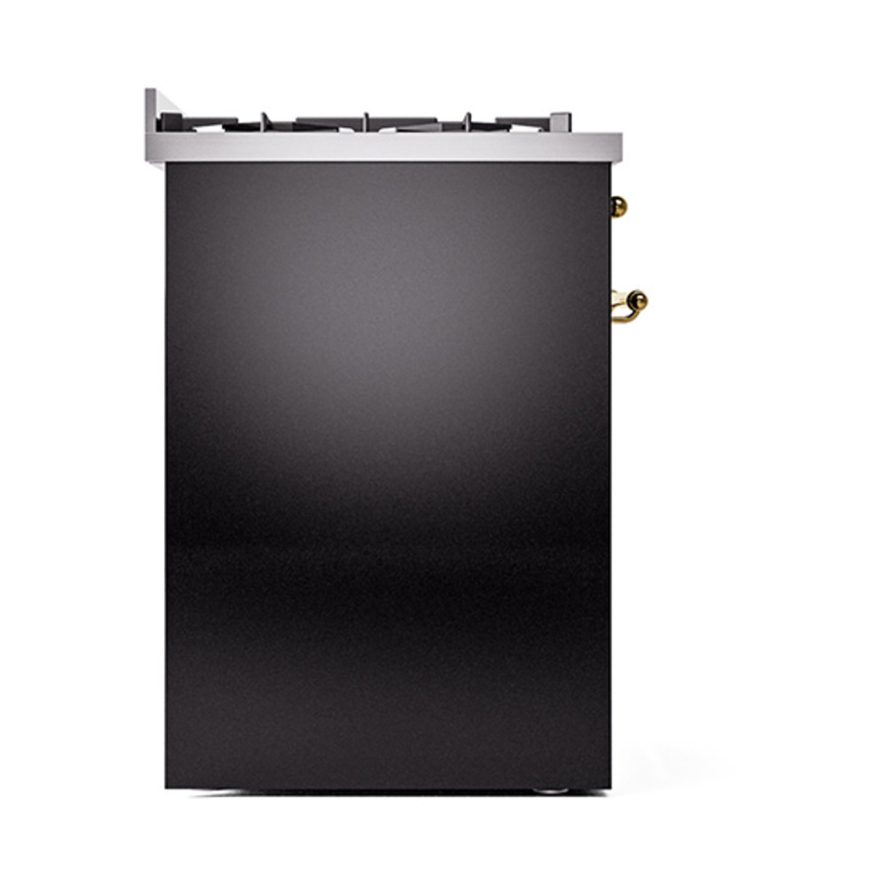 ILVE_UP30NMPBKG_Nostalgie_II_30"_Dual_Fuel_Range_left_side