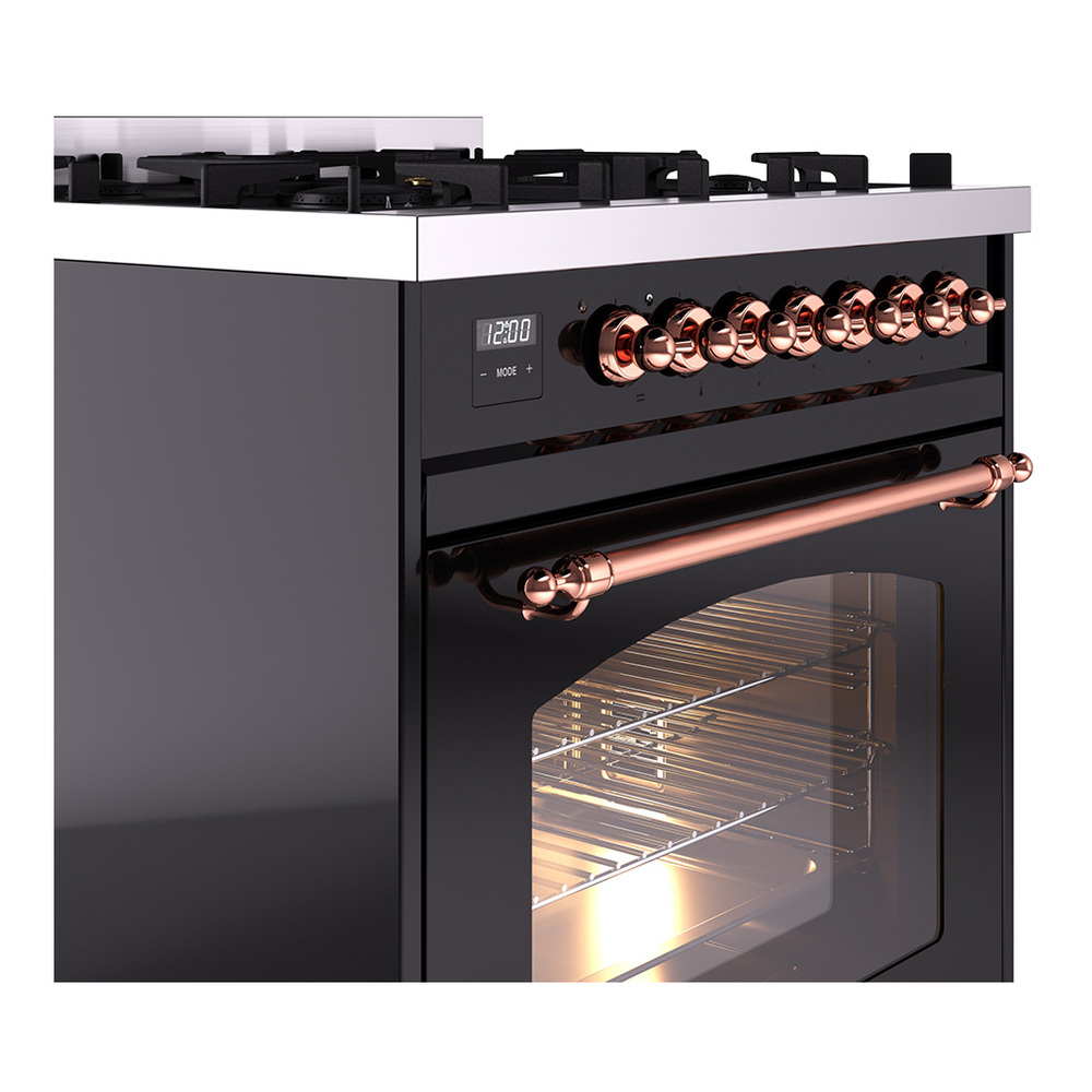 ILVE_UP30NMPBKPLP_Nostalgie_II_30"_Dual_Fuel_Range_details