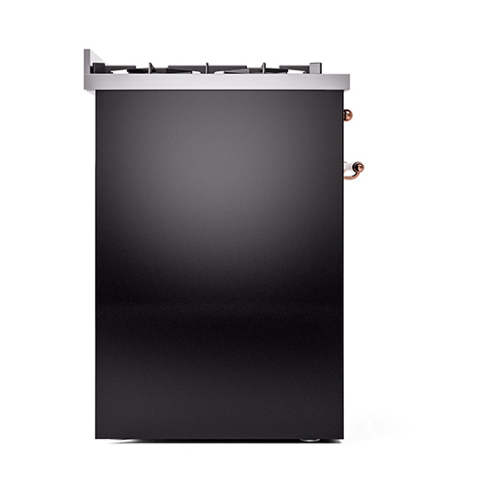 ILVE_UP30NMPBKPLP_Nostalgie_II_30"_Dual_Fuel_Range_left_side