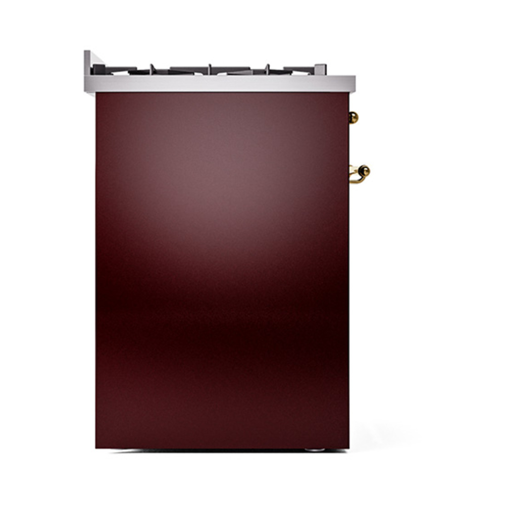 ILVE_UP30NMPBUG_Nostalgie_II_30"_Dual_Fuel_Range_left_side