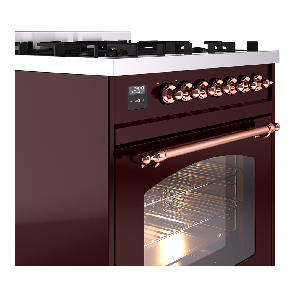 ILVE_UP30NMPBUPLP_Nostalgie_II_30"_Dual_Fuel_Range_details