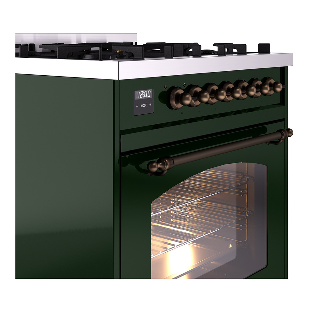 ILVE_UP30NMPEGB_Nostalgie_II_30"_Dual_Fuel_Range_details