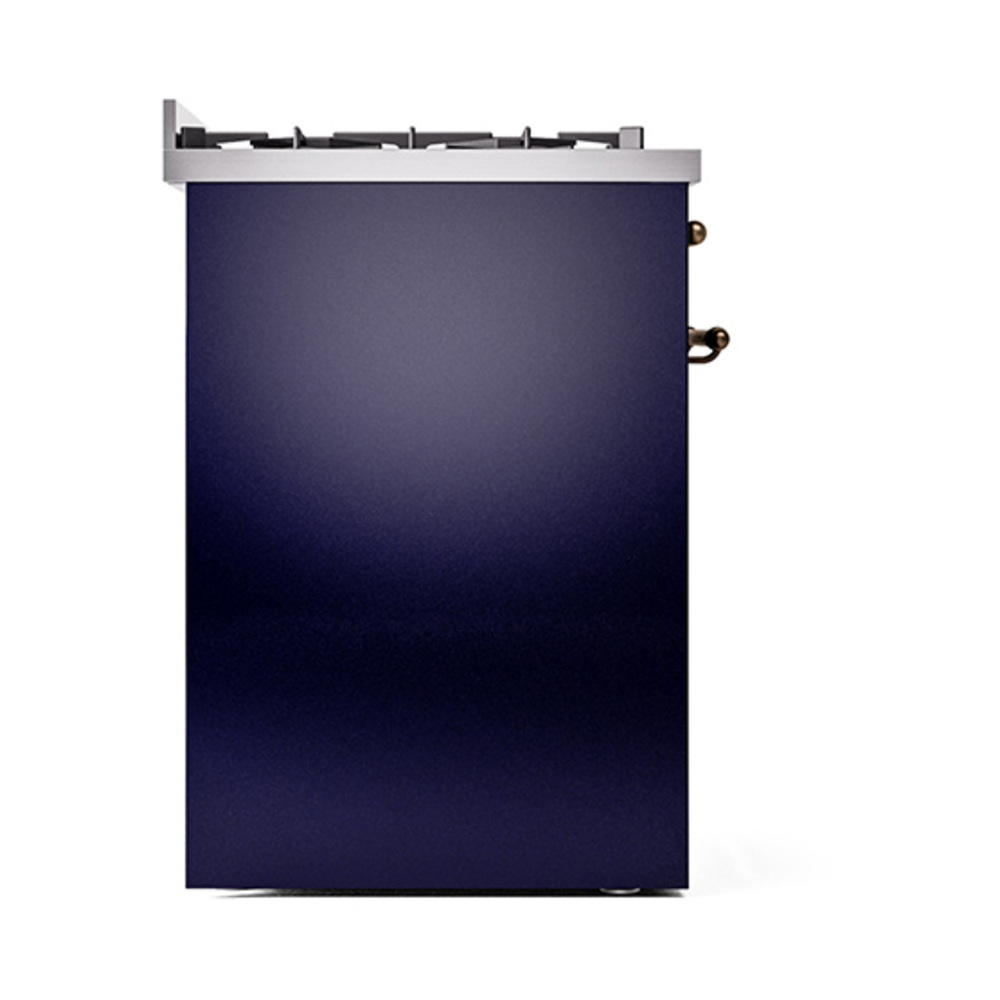 ILVE_UP30NMPMBB_Nostalgie_II_30"_Dual_Fuel_Range_left_side