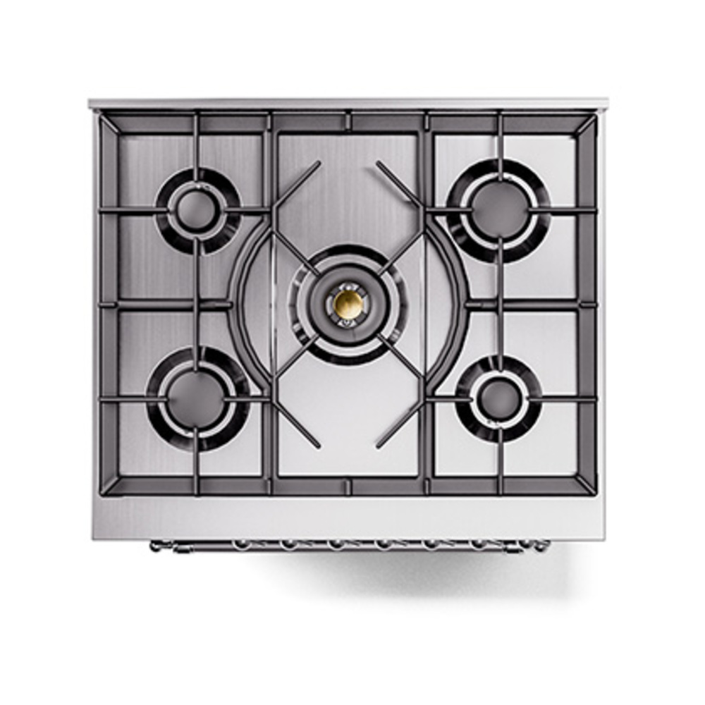 ILVE_UP30NMPMBC_Nostalgie_II_30"_Dual_Fuel_Range_top_view