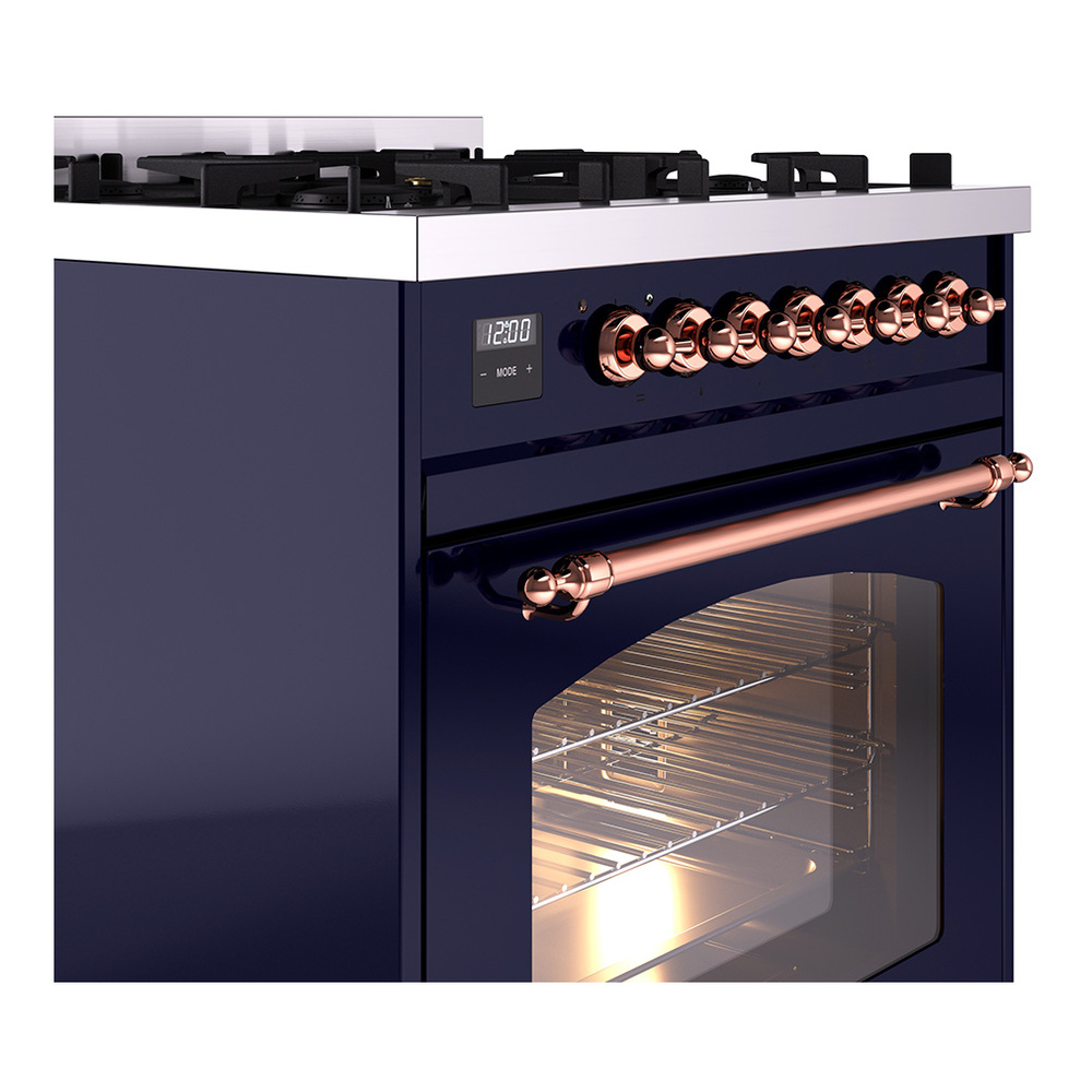 ILVE_UP30NMPMBPLP_Nostalgie_II_30"_Dual_Fuel_Range_details
