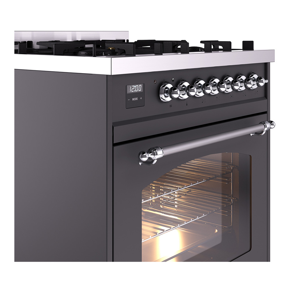 ILVE_UP30NMPMGCLP_Nostalgie_II_30"_Dual_Fuel_Range_details