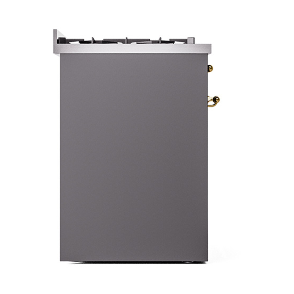 ILVE_UP30NMPMGGLP_Nostalgie_II_30"_Dual_Fuel_Range_left_side