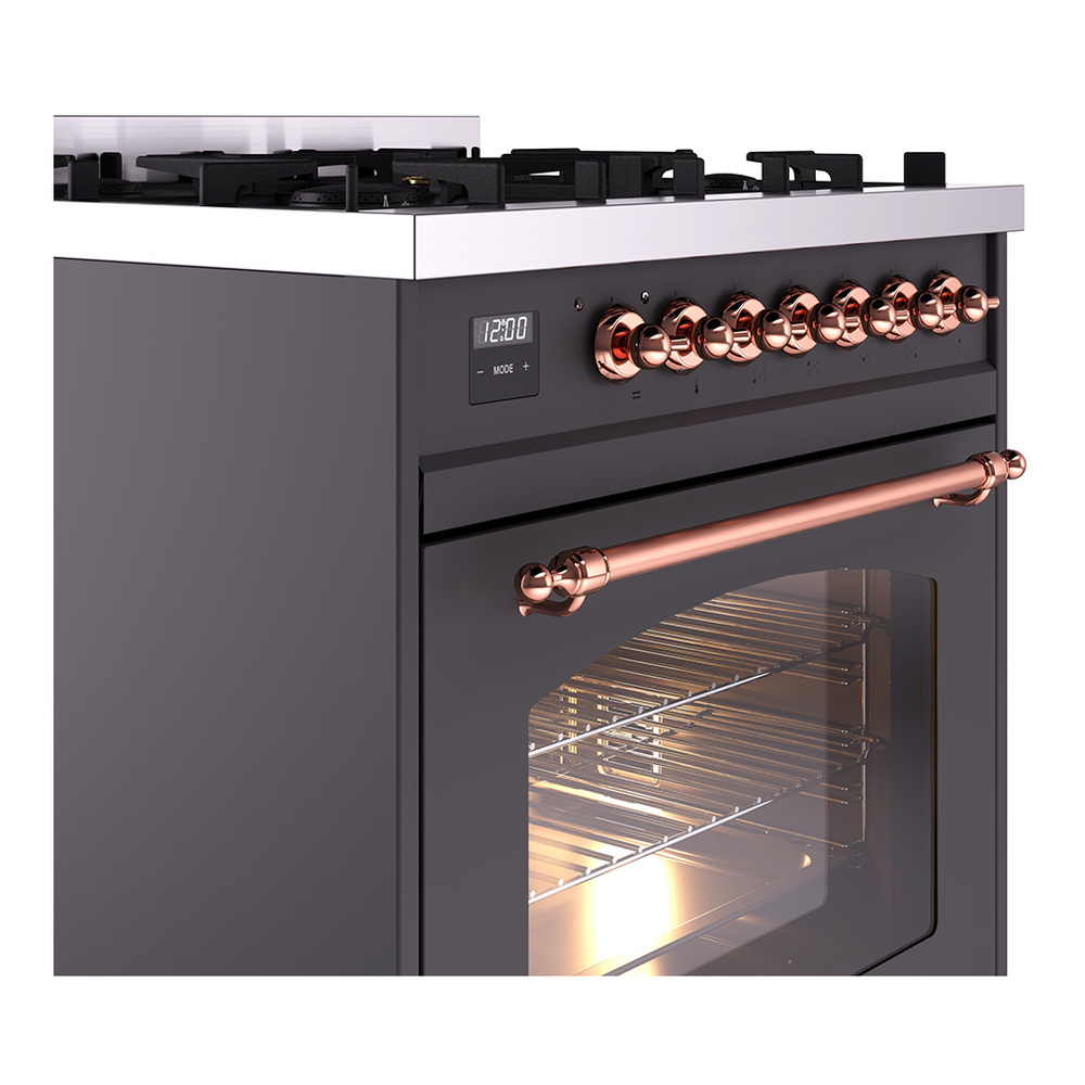 ILVE_UP30NMPMGPLP_Nostalgie_II_30"_Dual_Fuel_Range_details