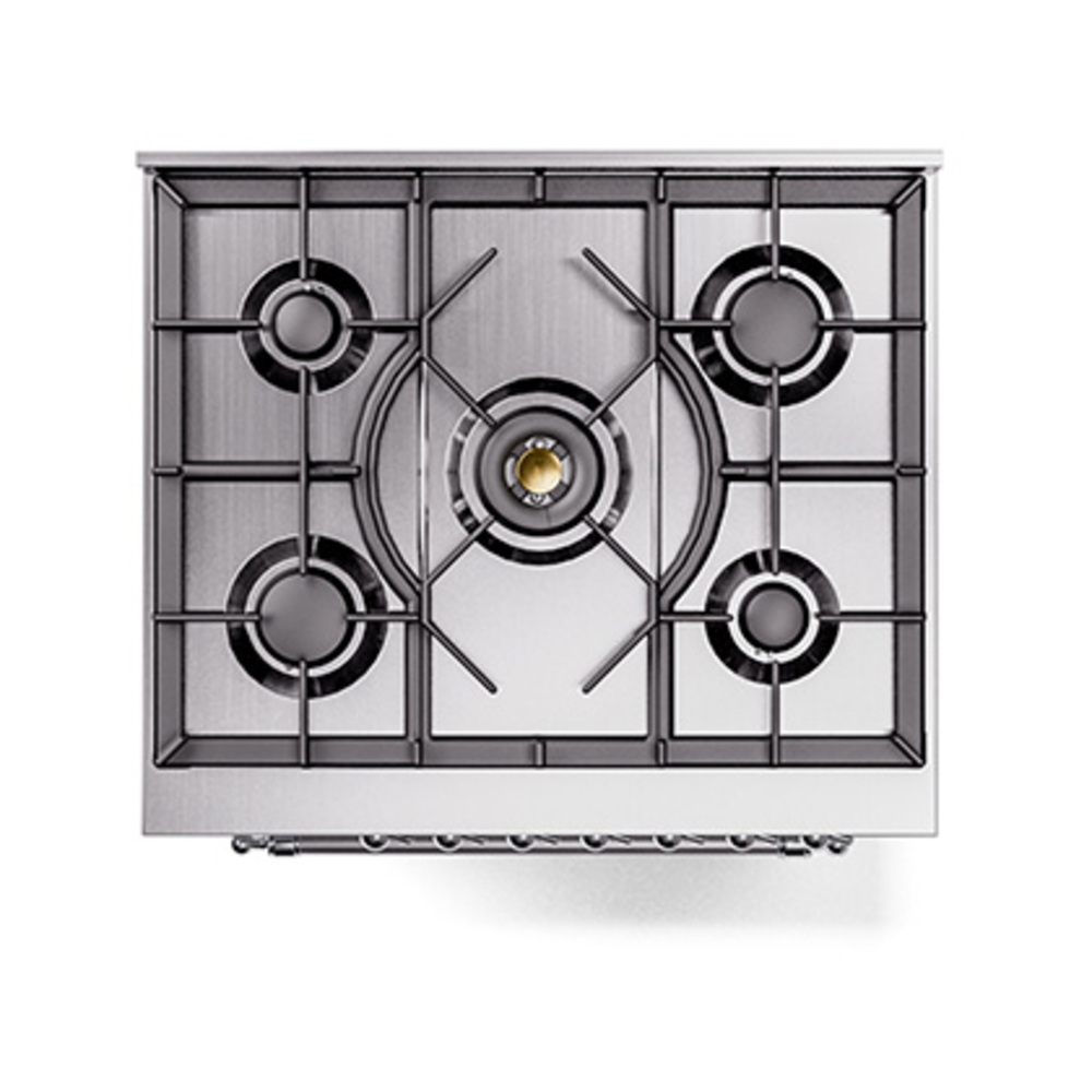 ILVE_UP30NMPWHC_Nostalgie_II_30"_Dual_Fuel_Range_top_view