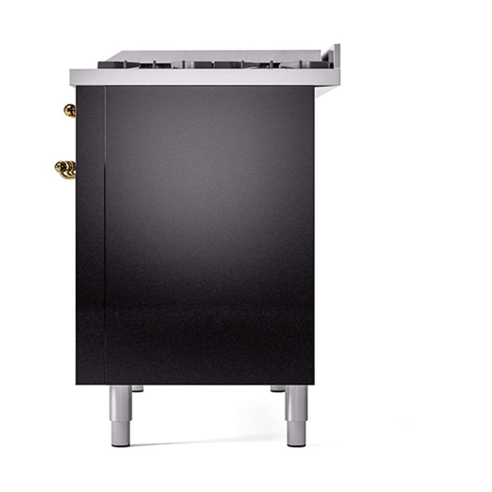 ILVE_UP48FNMPBKG_Nostalgie_II_48"_Dual_Fuel_Range_right_side