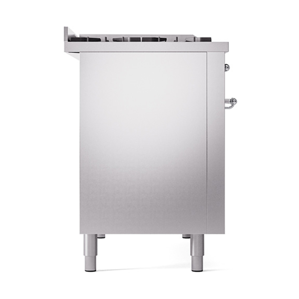 ILVE_UP48FNMPSSCLP_Nostalgie_II_48"_Dual_Fuel_Range_left_side