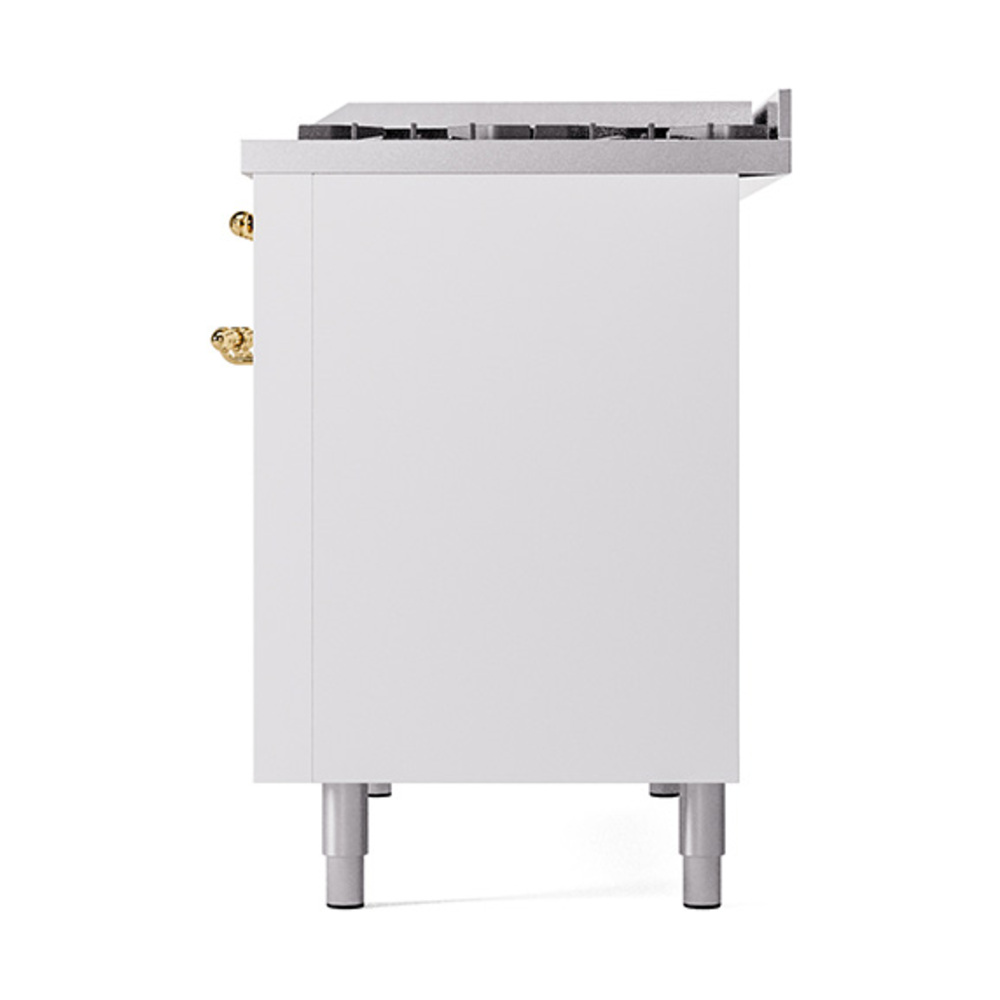 ILVE_UP48FNMPWHGLP_Nostalgie_II_48"_Dual_Fuel_Range_right_side