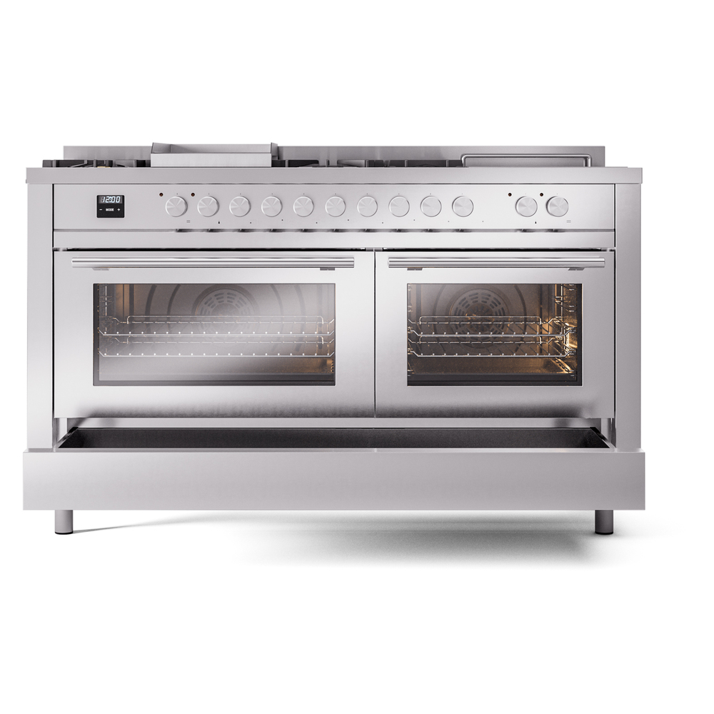 ILVE_UP60FSQMPSS_Professional_Plus_II_drawer_opened